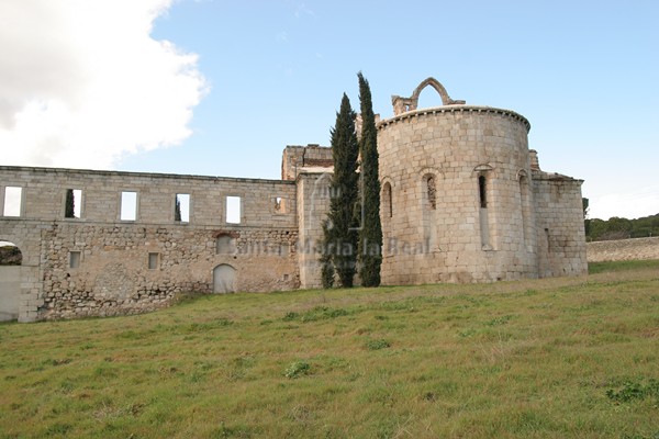 Vista exterior del ábside