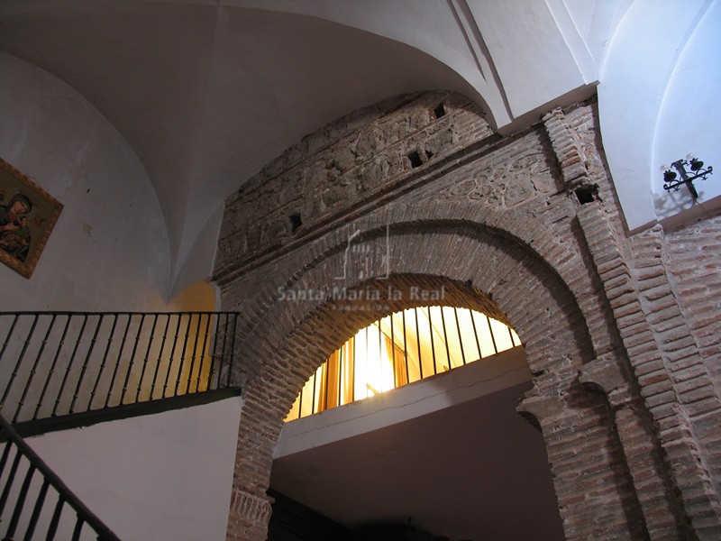 Detalle del interior del templo