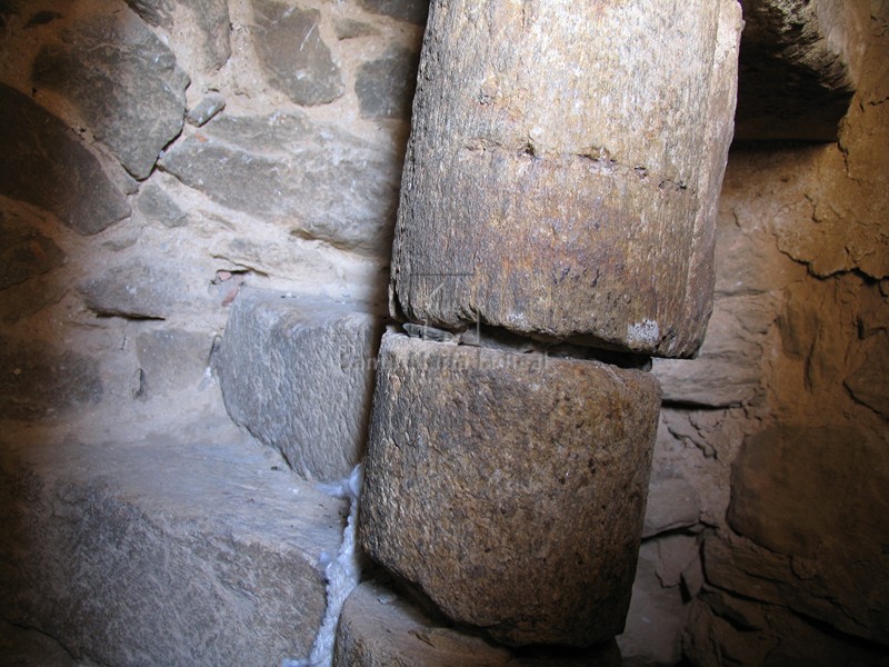 Detalle de la escalera