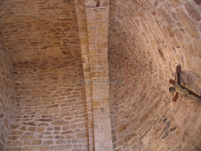 Detalle de la bóveda de la cabecera