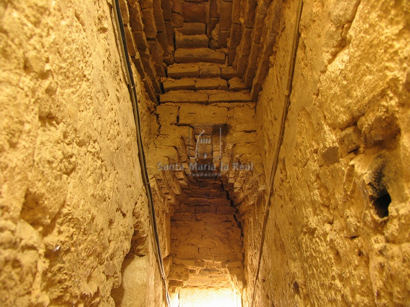Bóvedas en el interior de la torre