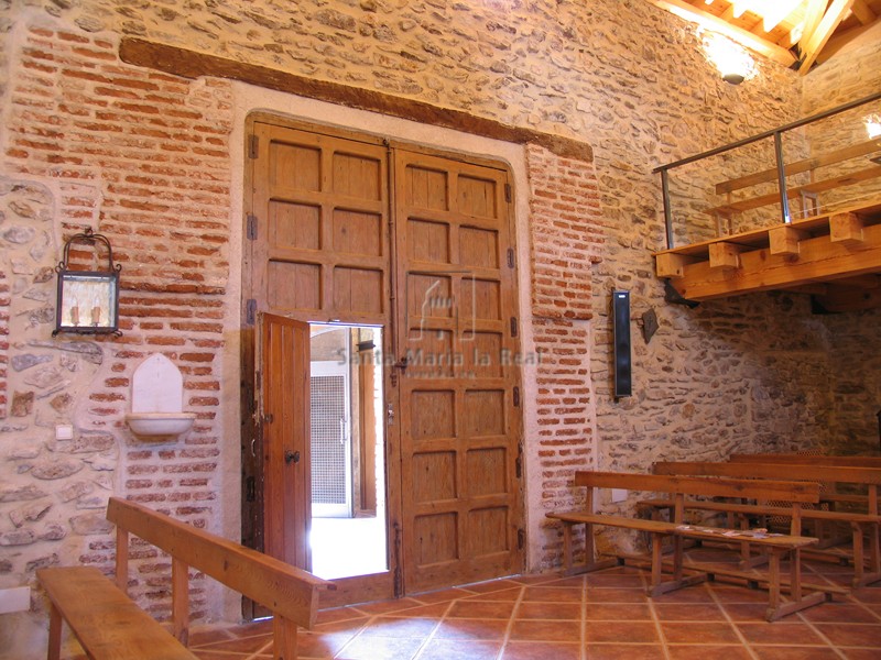 Vista del interior del templo