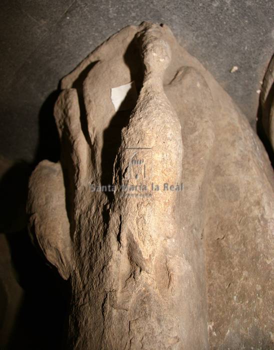 Capitel figurado descontextualizado