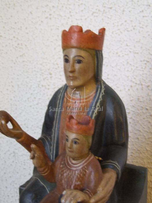 Detalle de la imagen de Nuestra Señora del Río