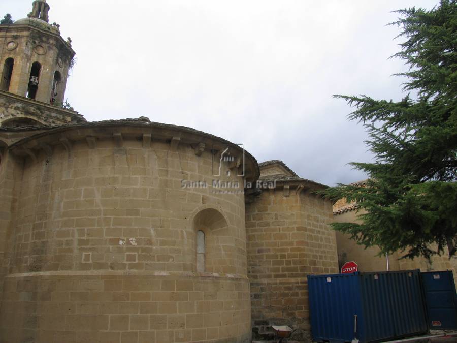 Detalle exterior del ábside