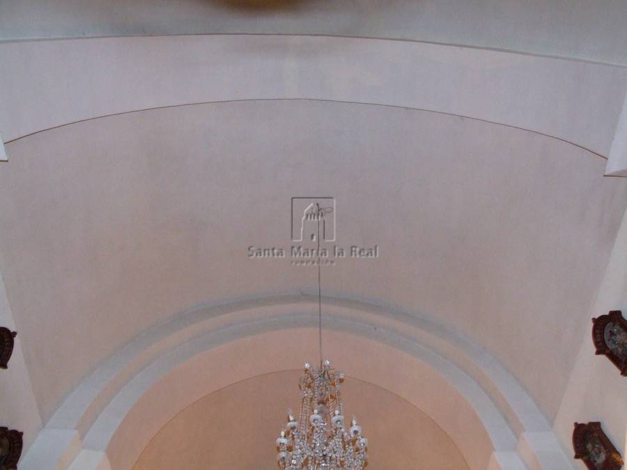 Detalle de la bóveda de la nave