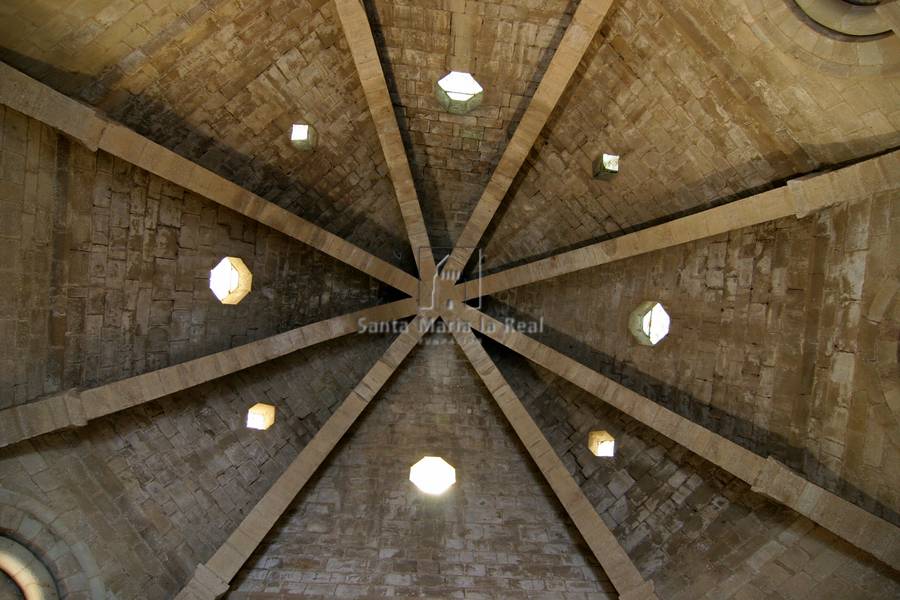 Detalle de la bóveda de la nave