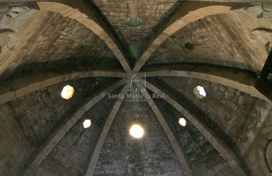 Detalle de la bóveda de la nave