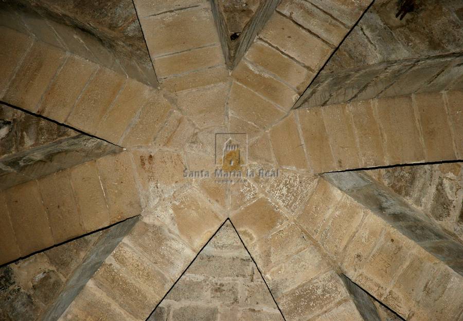 Detalle de la bóveda de la nave