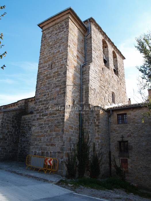 Exterior de la torre desde el norte