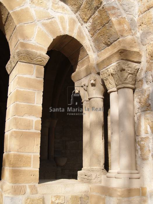 Detalle de la cuarta arcada del pórtico