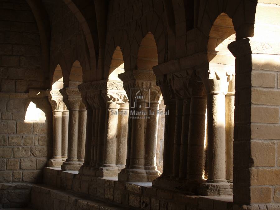 Interior del pórtico