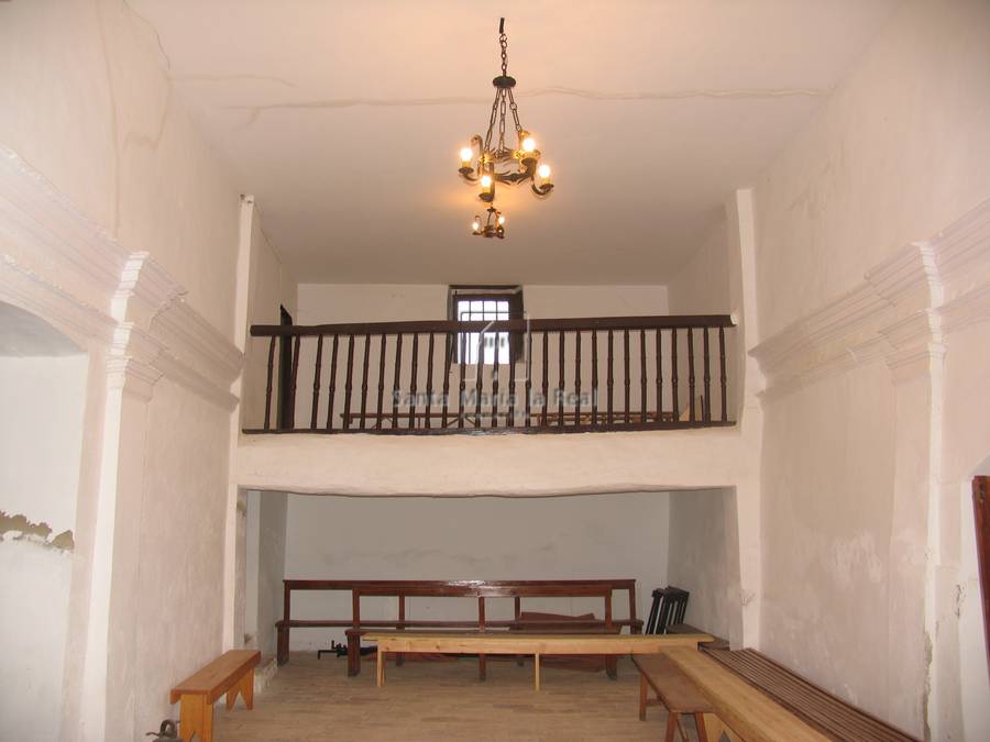 Vista interior desde la cabecera