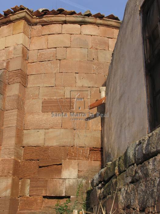 Detalle exterior del ábside