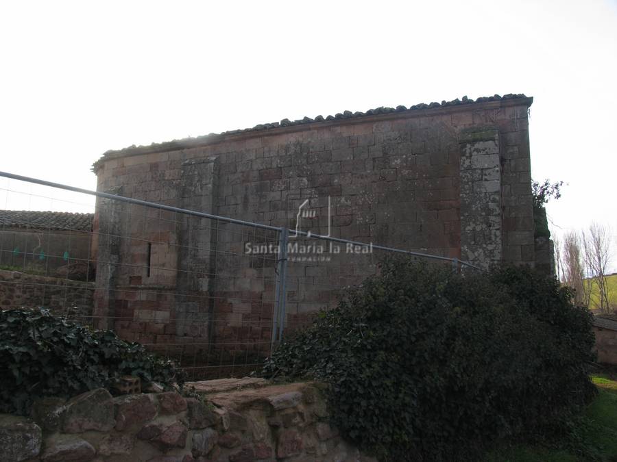 Vista exterior de la fachada norte