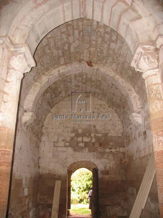 Vista interior desde la cabecera