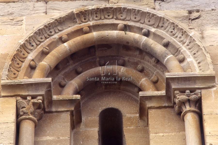 Detalle exterior de una ventana