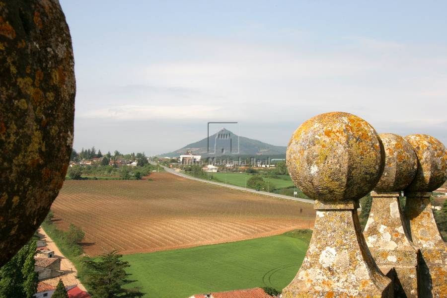 Vista panorámica del pueblo desde el Monasterio