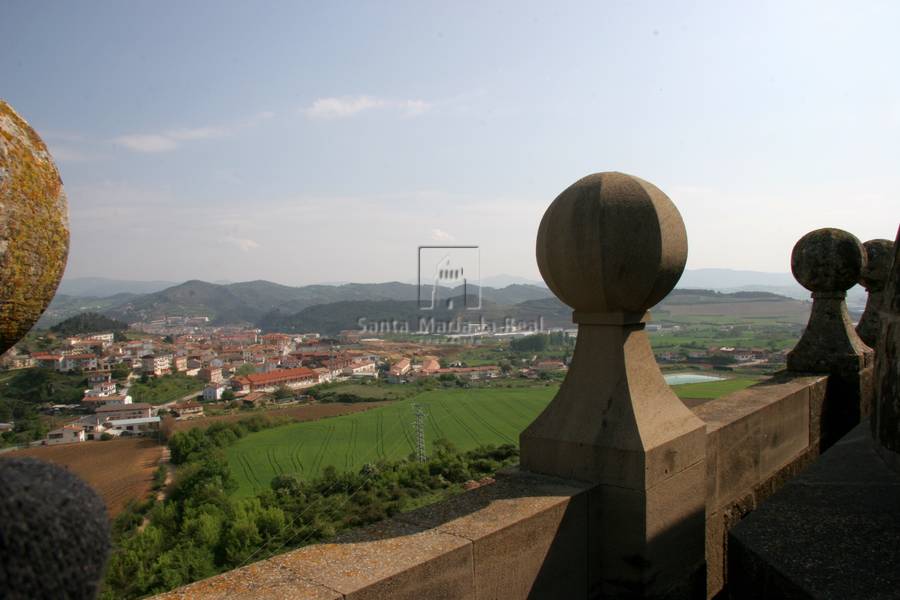 Vista panorámica del pueblo desde el Monasterio