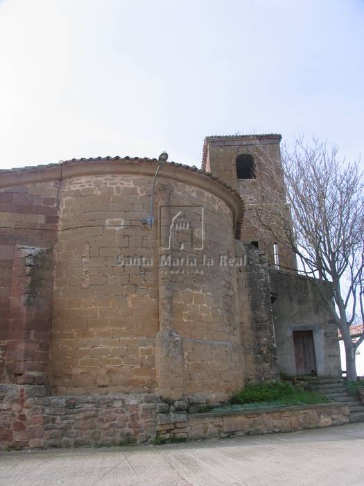 Vista exterior del ábside