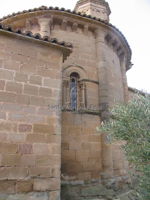 Vista exterior del ábside