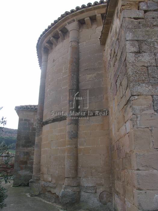 Detalle exterior del ábside