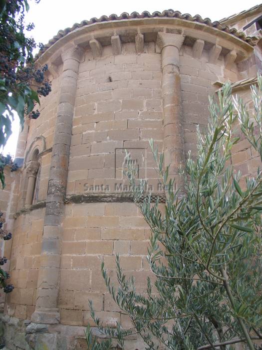 Detalle exterior del ábside