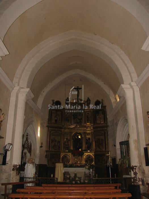 Vista interior desde los pies