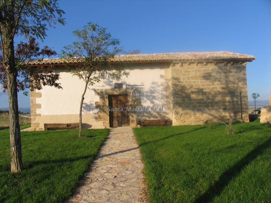 Vista del  muro de la Epístola