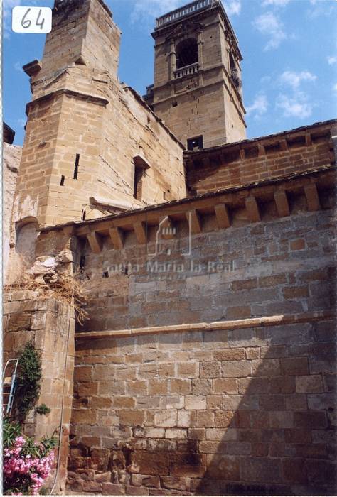 Exterior del muro sur
