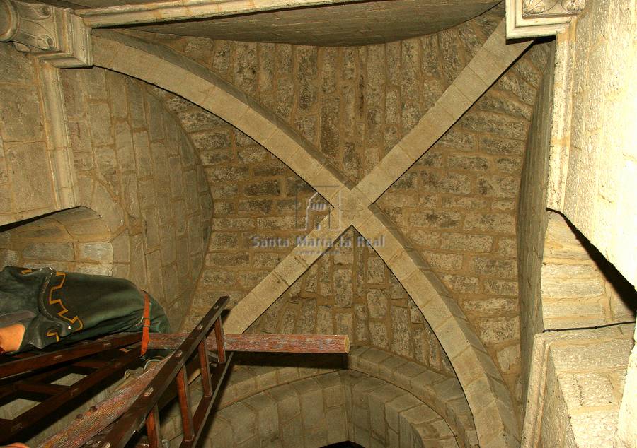 Bóveda de la capilla de la Virgen del Campanal