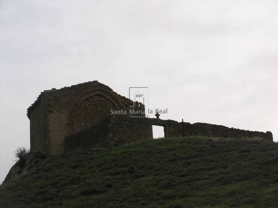 Vista exterior desde el oeste
