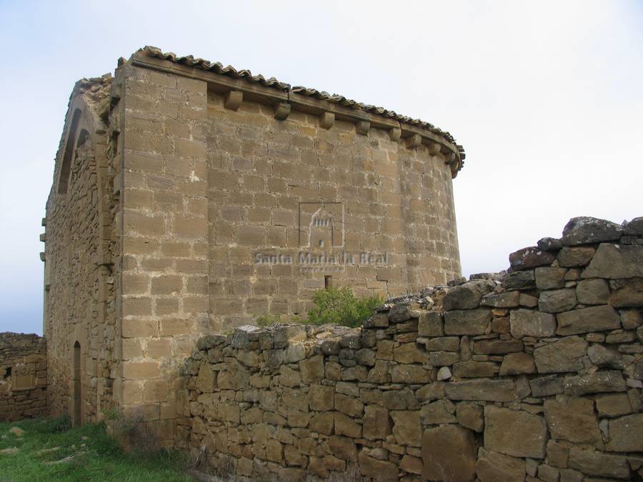 Vista exterior desde el lado sur