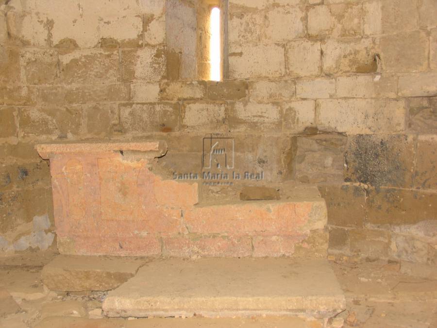 Detalle interior del ábside