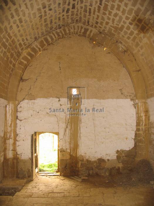 Vista interior desde la cabecera