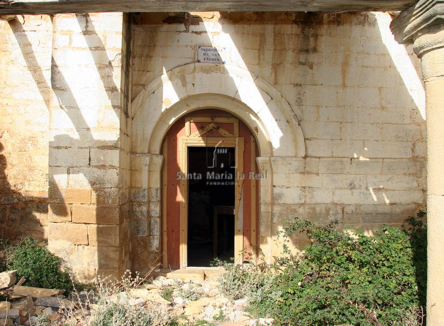 Exterior de la fachada sur