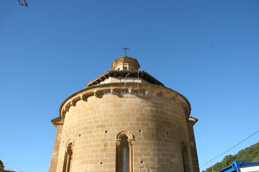 Vista exterior del ábside