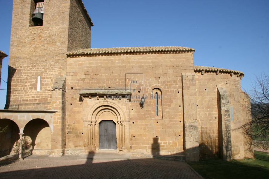 Exterior de la fachada sur