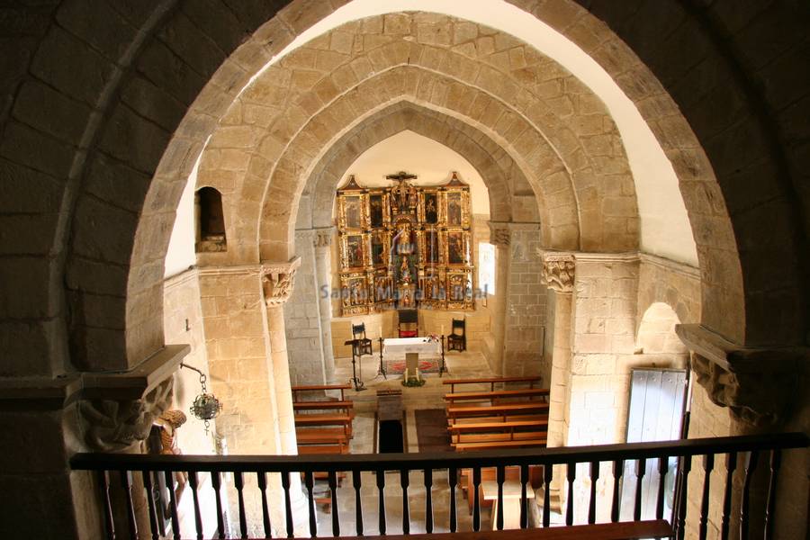 Vista interior desde el coro