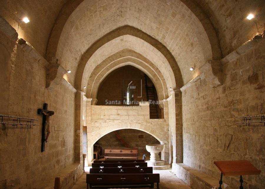 Vista interior desde la cabecera