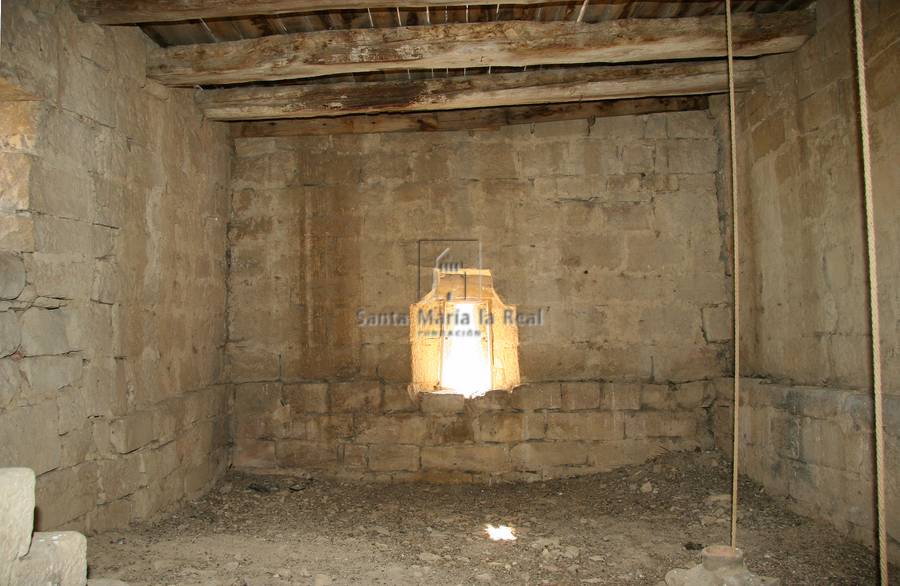 Detalle del interior de la torre