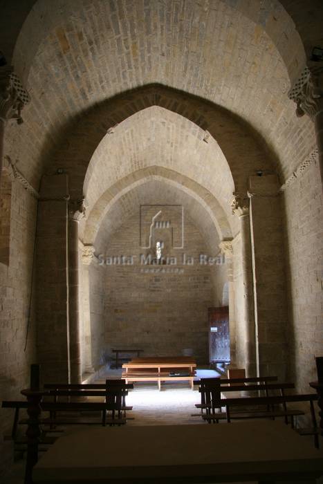 Vista interior desde la cabecera