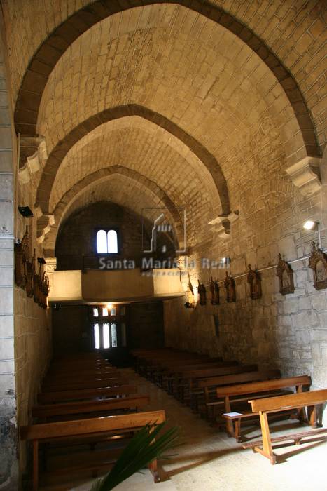 Vista interior desde la cabecera