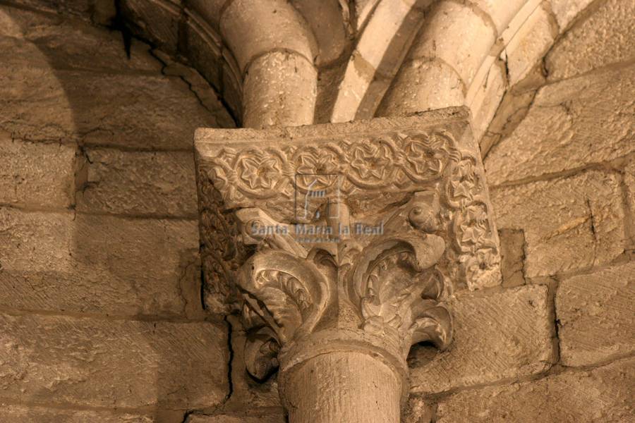 Capitel del ábside meridional