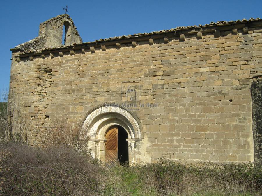 Exterior de la fachada sur