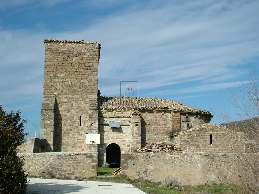 Detalle exterior de la fachada sur