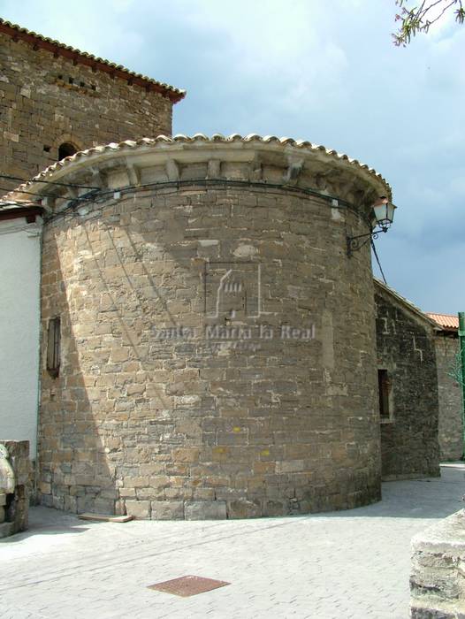 Vista exterior de ábside