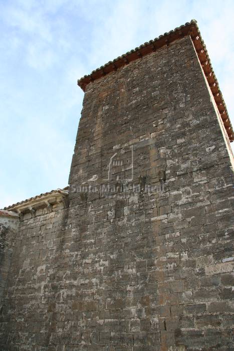 Detalle del frente norte de la torre