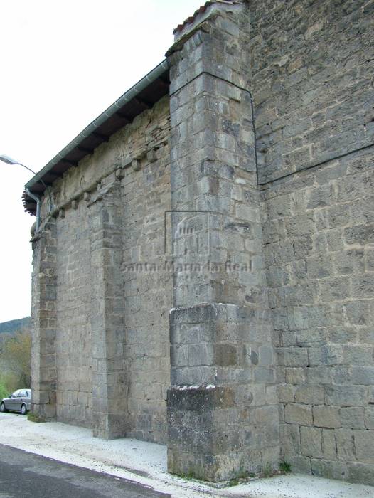 Detalles de muro norte