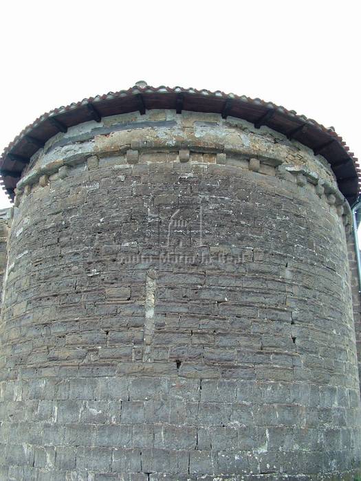 Detalle del exterior del ábside